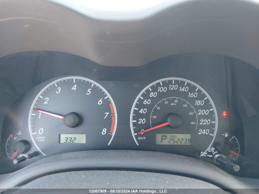 2010 Toyota Corolla VIN: 2T1BU4EE7AC249086 Lot: 12007909