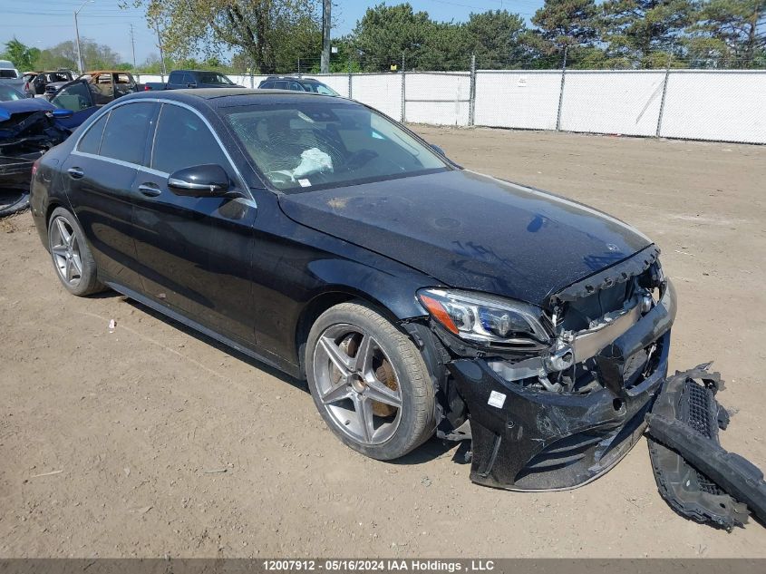 2019 Mercedes-Benz C-Class VIN: 55SWF8EB3KU287371 Lot: 12007912