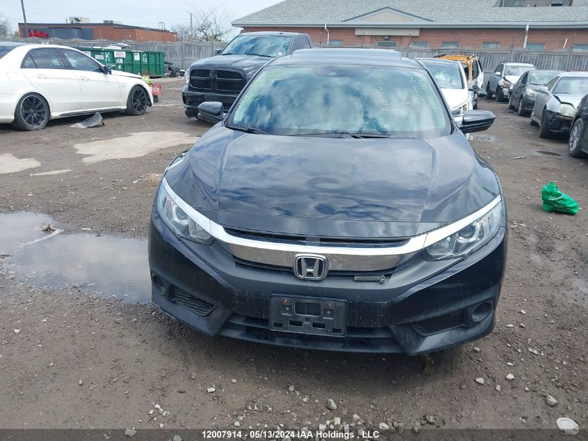 2018 Honda Civic Ex 4Dr VIN: 2HGFC2F86JH042021 Lot: 12007914