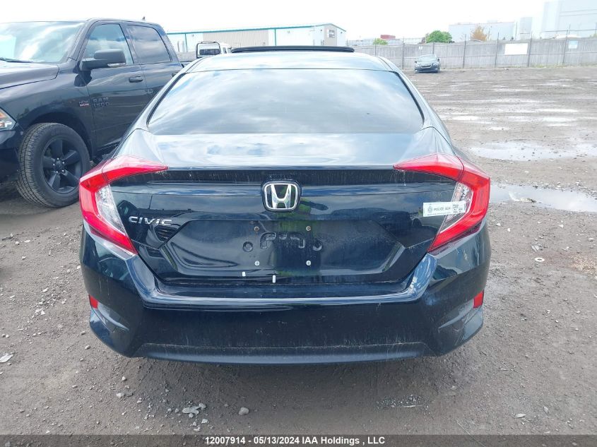 2018 Honda Civic Ex 4Dr VIN: 2HGFC2F86JH042021 Lot: 12007914
