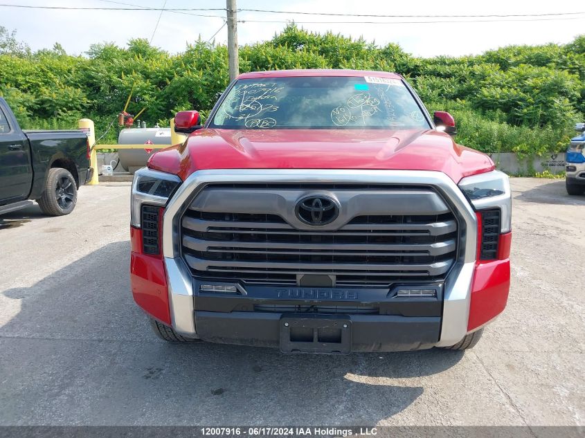 2022 Toyota Tundra VIN: 5TFJA5DBXNX025173 Lot: 12007916