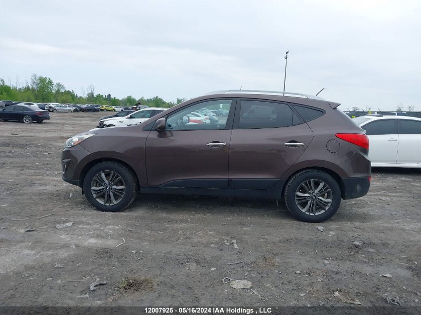 2014 Hyundai Tucson Gls/Limited/Se VIN: KM8JUCAG2EU918415 Lot: 12007925