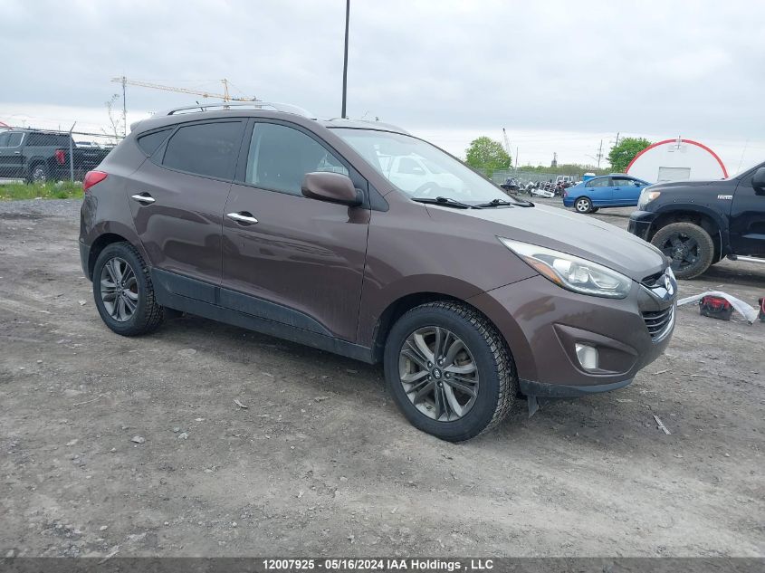 2014 Hyundai Tucson Gls/Limited/Se VIN: KM8JUCAG2EU918415 Lot: 12007925