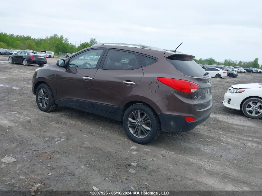 2014 Hyundai Tucson Gls/Limited/Se VIN: KM8JUCAG2EU918415 Lot: 12007925