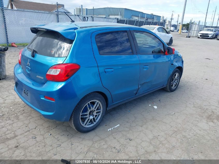 2017 Mitsubishi Mirage VIN: ML32A3HJ8HH008450 Lot: 12007930