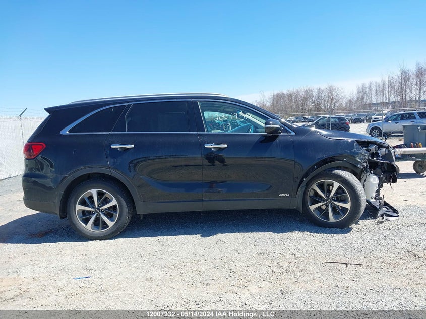 2019 Kia Sorento VIN: 5XYPHDA54KG505254 Lot: 12007932