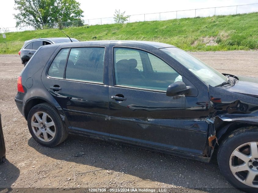 2005 Volkswagen Golf VIN: 9BWEL21J354019020 Lot: 12007935