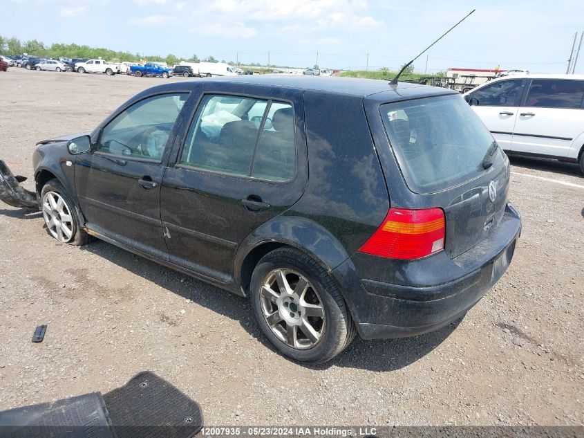 2005 Volkswagen Golf VIN: 9BWEL21J354019020 Lot: 12007935