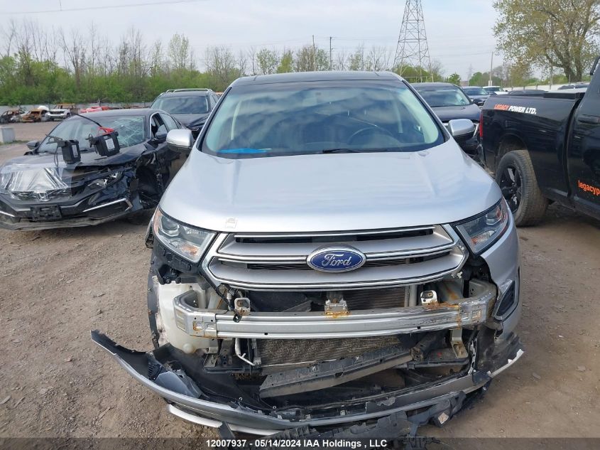 2016 Ford Edge Sel VIN: 2FMPK3J84GBB01030 Lot: 12007937