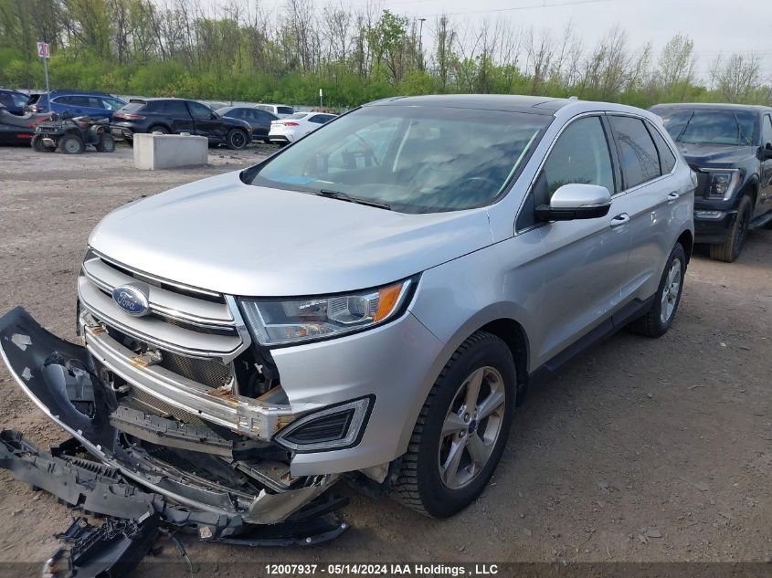 2016 Ford Edge Sel VIN: 2FMPK3J84GBB01030 Lot: 12007937