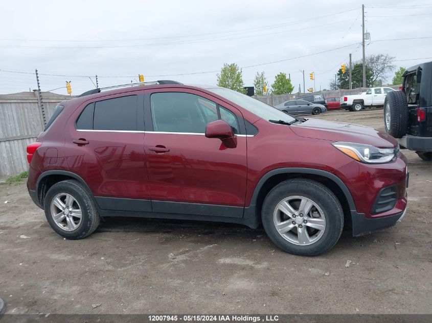 2017 Chevrolet Trax VIN: 3GNCJLSB0HL162842 Lot: 12007945