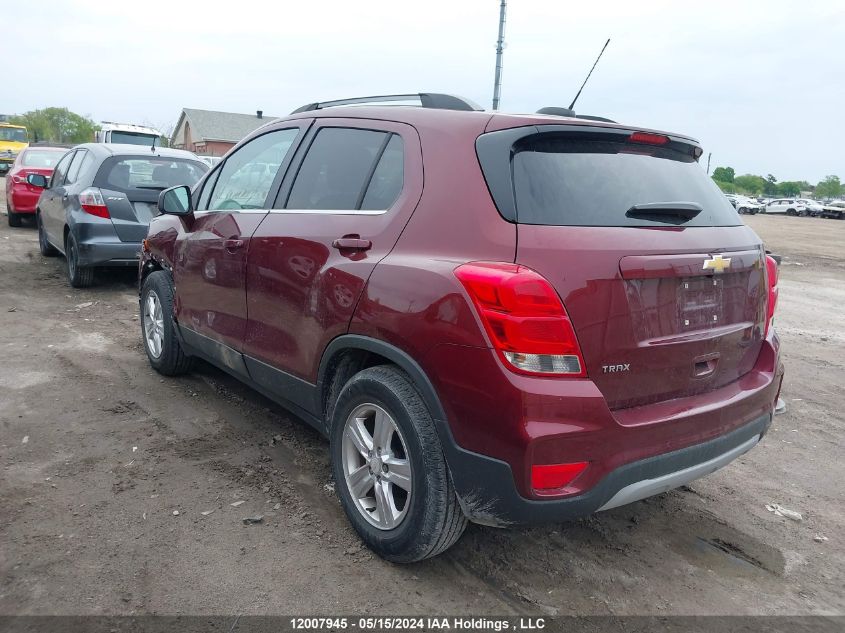 2017 Chevrolet Trax VIN: 3GNCJLSB0HL162842 Lot: 12007945