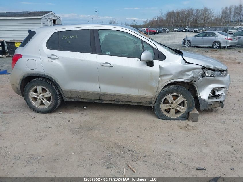 2019 Chevrolet Trax VIN: 3GNCJKSB4KL313103 Lot: 12007952