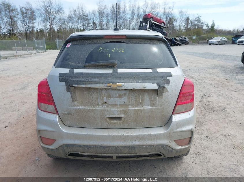 2019 Chevrolet Trax VIN: 3GNCJKSB4KL313103 Lot: 12007952