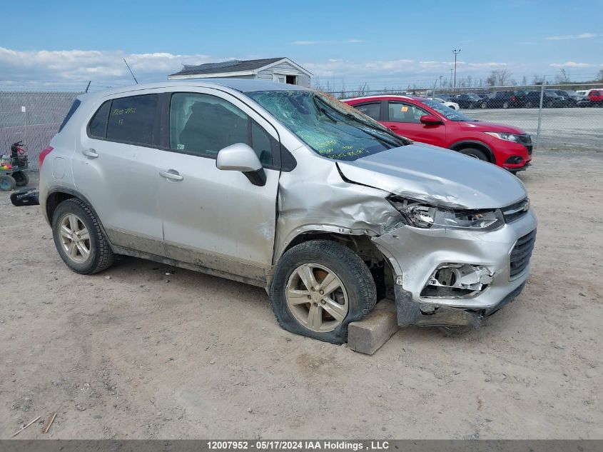 2019 Chevrolet Trax VIN: 3GNCJKSB4KL313103 Lot: 12007952