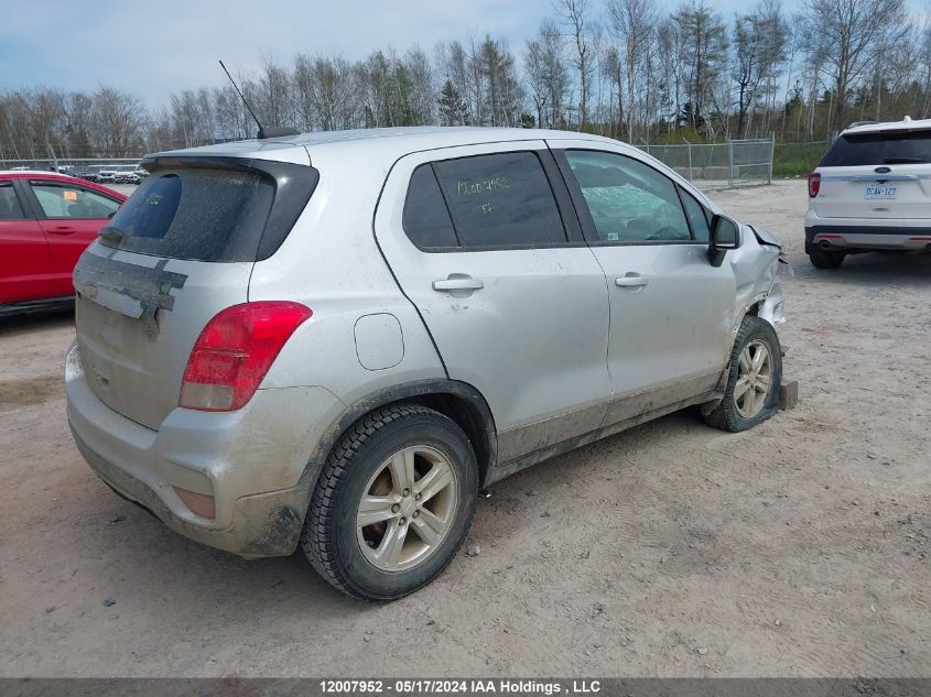 2019 Chevrolet Trax VIN: 3GNCJKSB4KL313103 Lot: 12007952