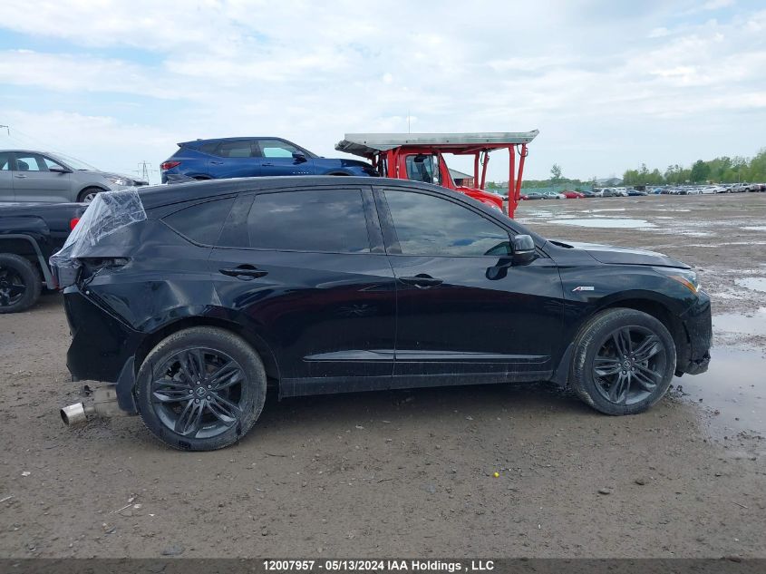 2022 Acura Rdx VIN: 5J8TC2H65NL801118 Lot: 12007957