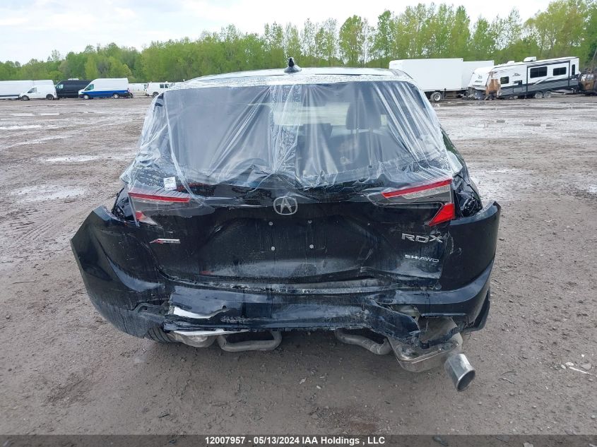 2022 Acura Rdx VIN: 5J8TC2H65NL801118 Lot: 12007957