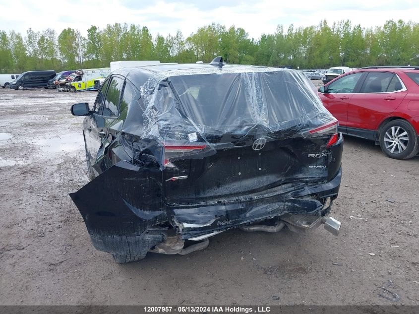 2022 Acura Rdx VIN: 5J8TC2H65NL801118 Lot: 12007957