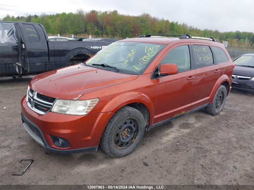 2012 Dodge Journey VIN: 3C4PDCCG9CT310863 Lot: 12007963