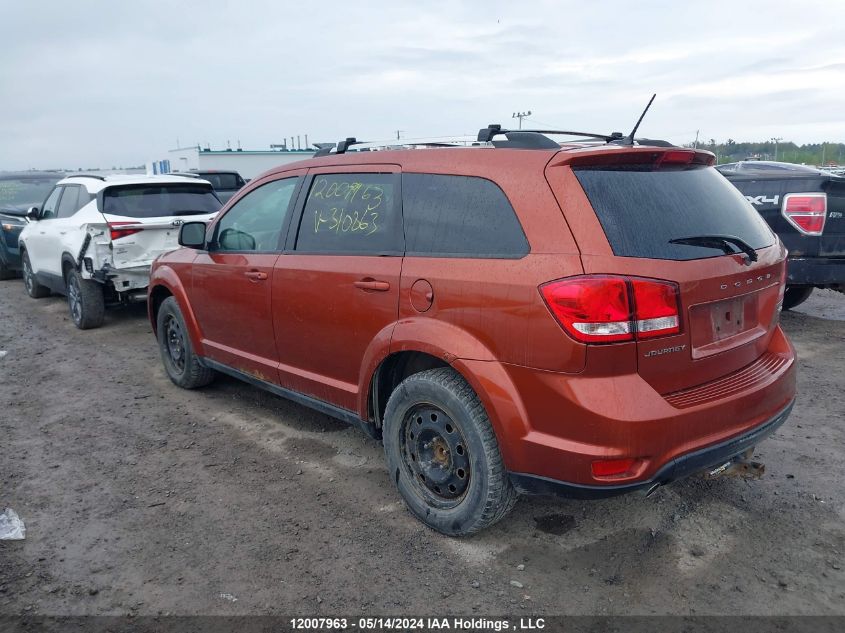 2012 Dodge Journey VIN: 3C4PDCCG9CT310863 Lot: 12007963