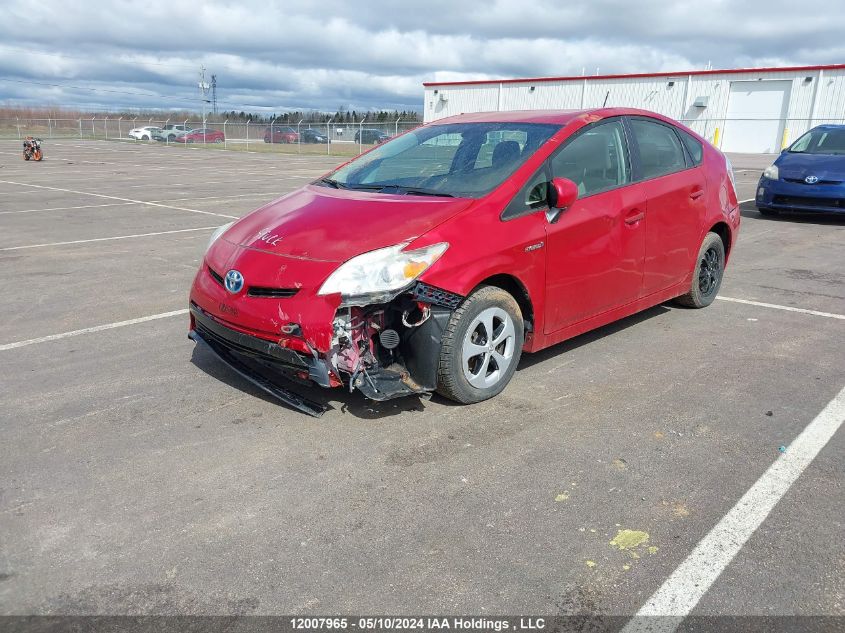 2013 Toyota Prius VIN: JTDKN3DU0D0342627 Lot: 12007965