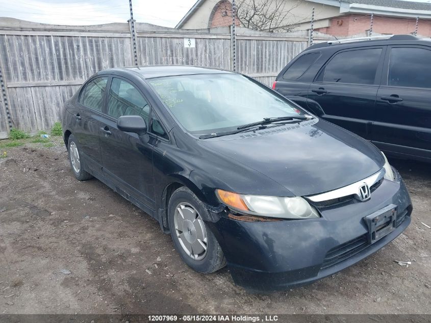 2008 Honda Civic Dx VIN: 2HGFA16268H100103 Lot: 12007969