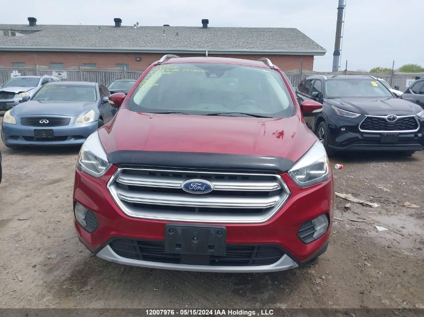 2017 Ford Escape Titanium VIN: 1FMCU9J9XHUC15386 Lot: 12007976