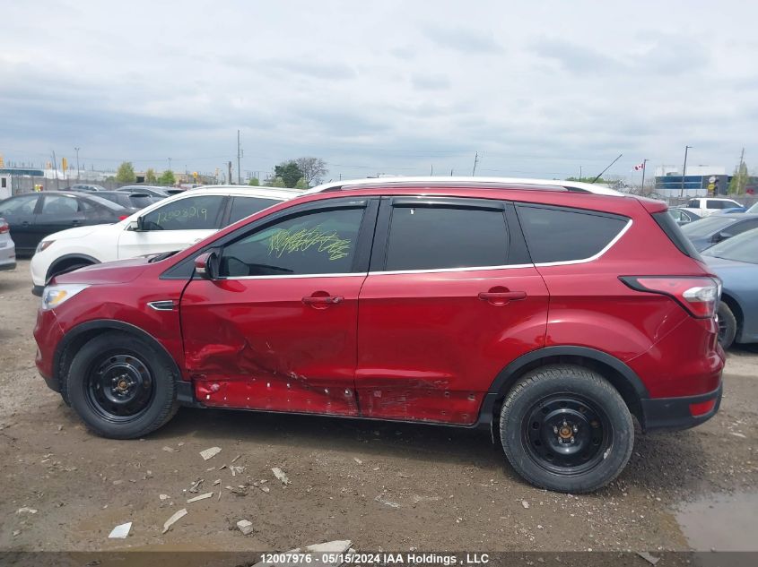 2017 Ford Escape Titanium VIN: 1FMCU9J9XHUC15386 Lot: 12007976