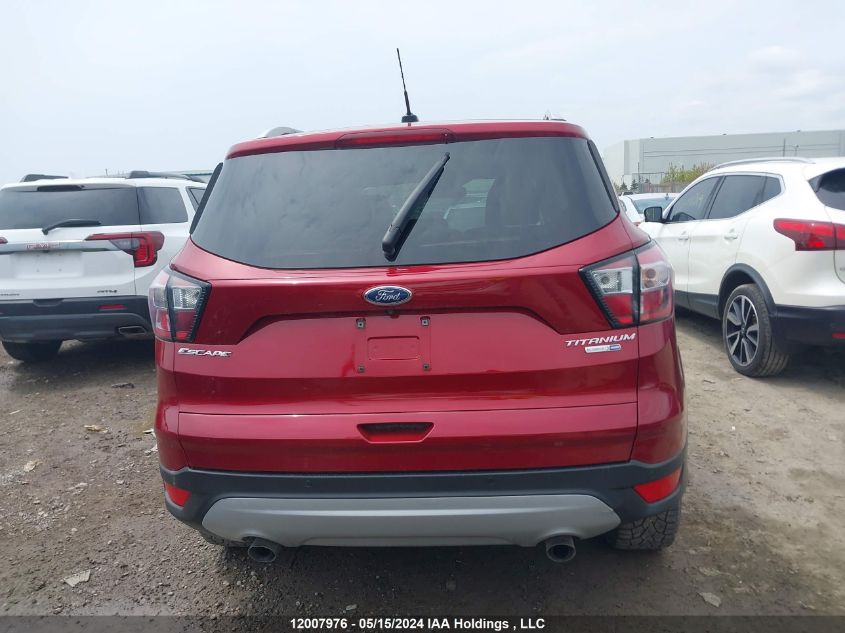 2017 Ford Escape Titanium VIN: 1FMCU9J9XHUC15386 Lot: 12007976