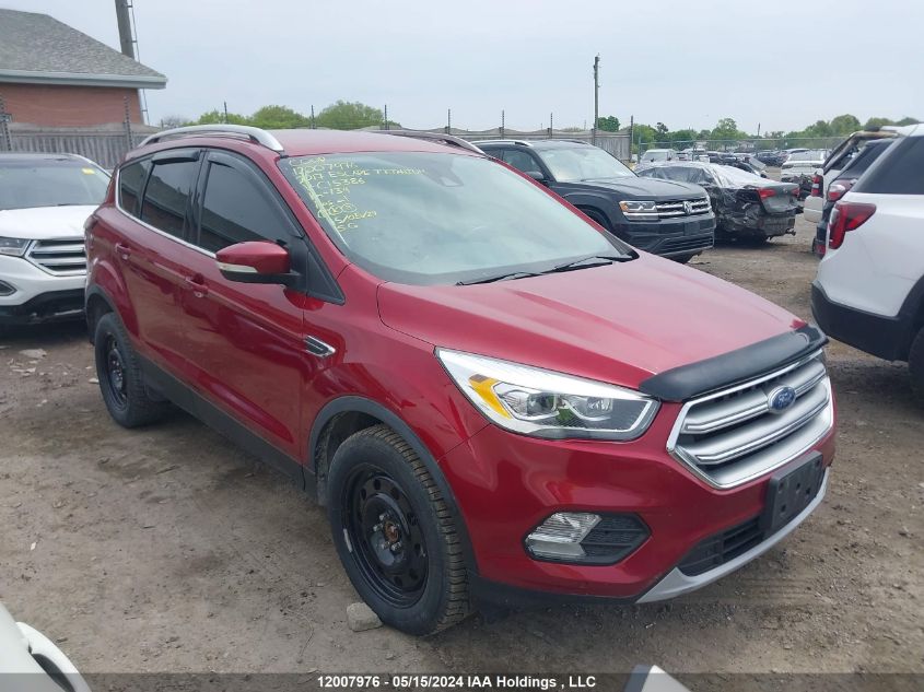 2017 Ford Escape Titanium VIN: 1FMCU9J9XHUC15386 Lot: 12007976