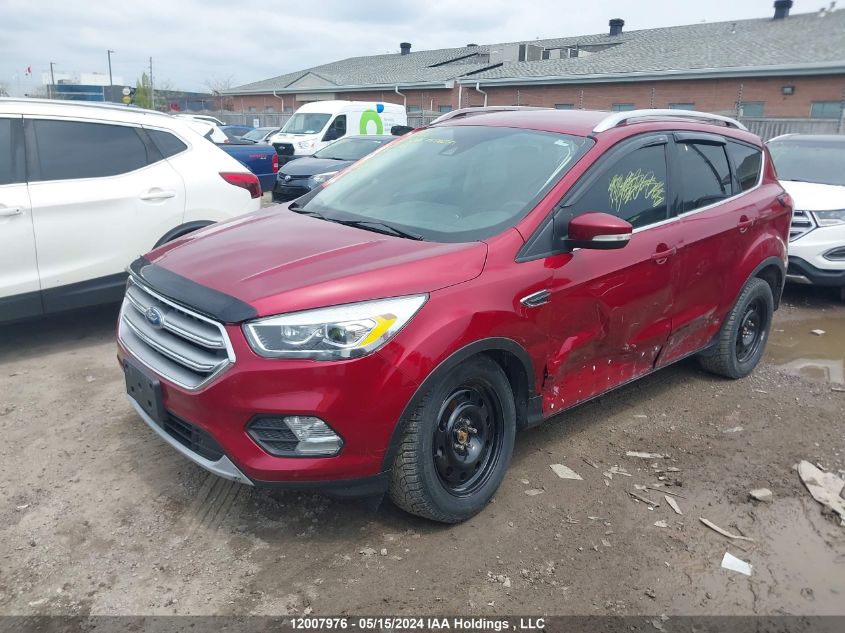 2017 Ford Escape Titanium VIN: 1FMCU9J9XHUC15386 Lot: 12007976