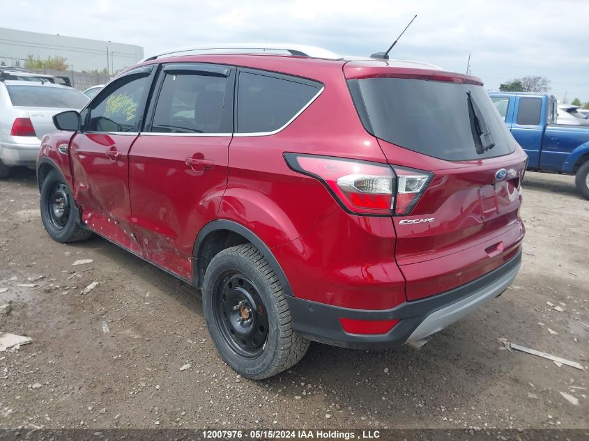 2017 Ford Escape Titanium VIN: 1FMCU9J9XHUC15386 Lot: 12007976