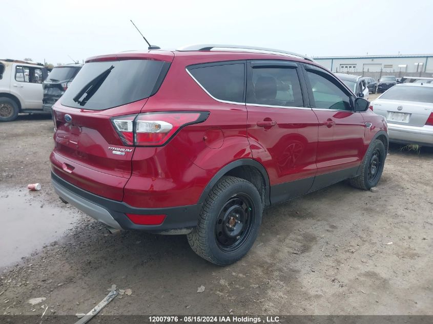 2017 Ford Escape Titanium VIN: 1FMCU9J9XHUC15386 Lot: 12007976