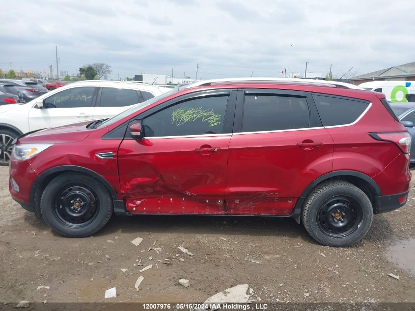 2017 Ford Escape Titanium VIN: 1FMCU9J9XHUC15386 Lot: 12007976