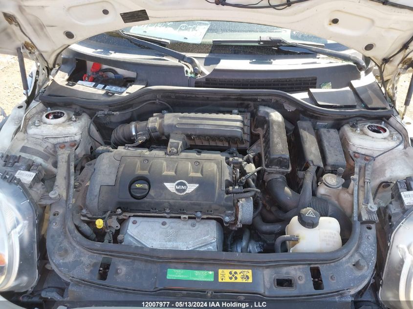 2010 Mini Cooper Hardtop VIN: WMWMF3C53ATZ62380 Lot: 12007977