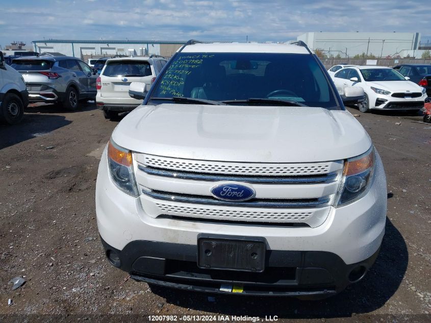 2013 Ford Explorer VIN: 1FM5K8F82DGC74241 Lot: 12007982