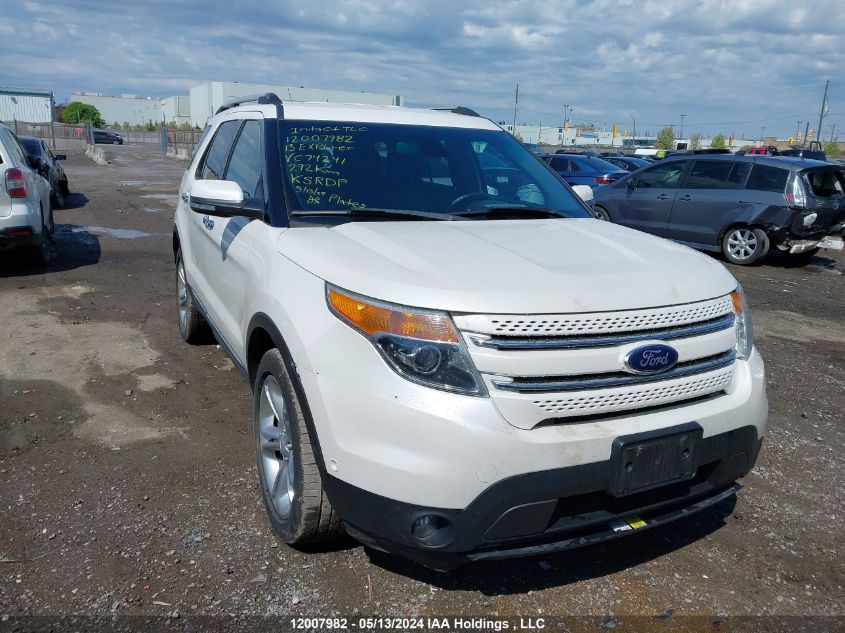 2013 Ford Explorer VIN: 1FM5K8F82DGC74241 Lot: 12007982