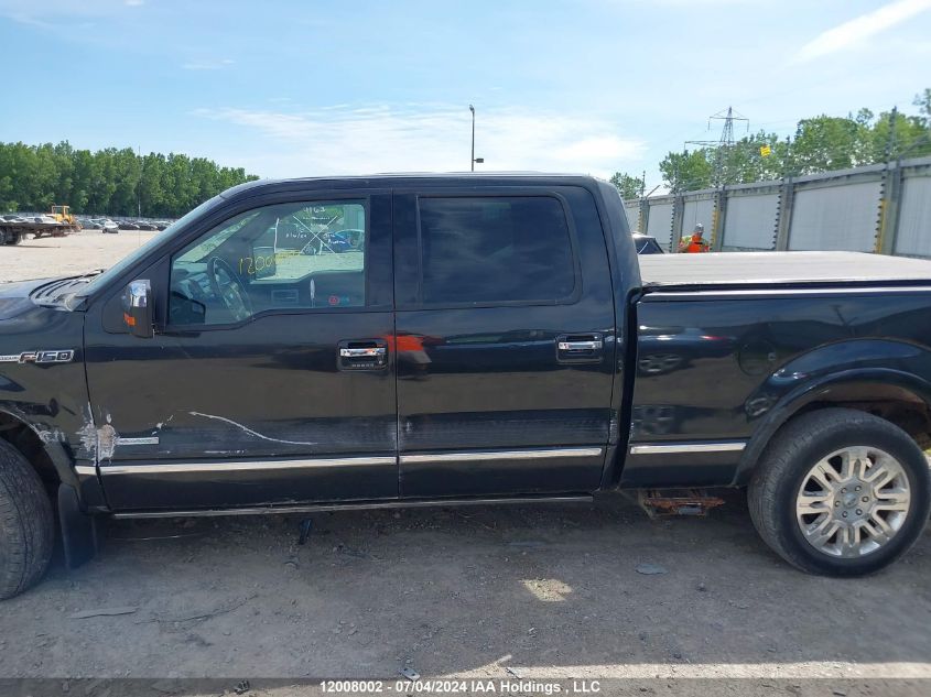 2013 Ford F-150 Platinum VIN: 1FTFW1ETXDFC74942 Lot: 12008002