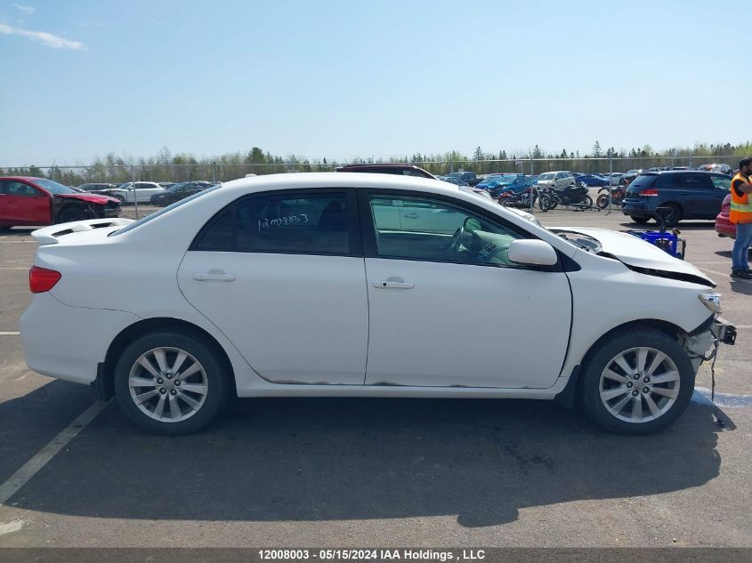 2009 Toyota Corolla S/Le/Xle VIN: 2T1BU40E69C173878 Lot: 12008003