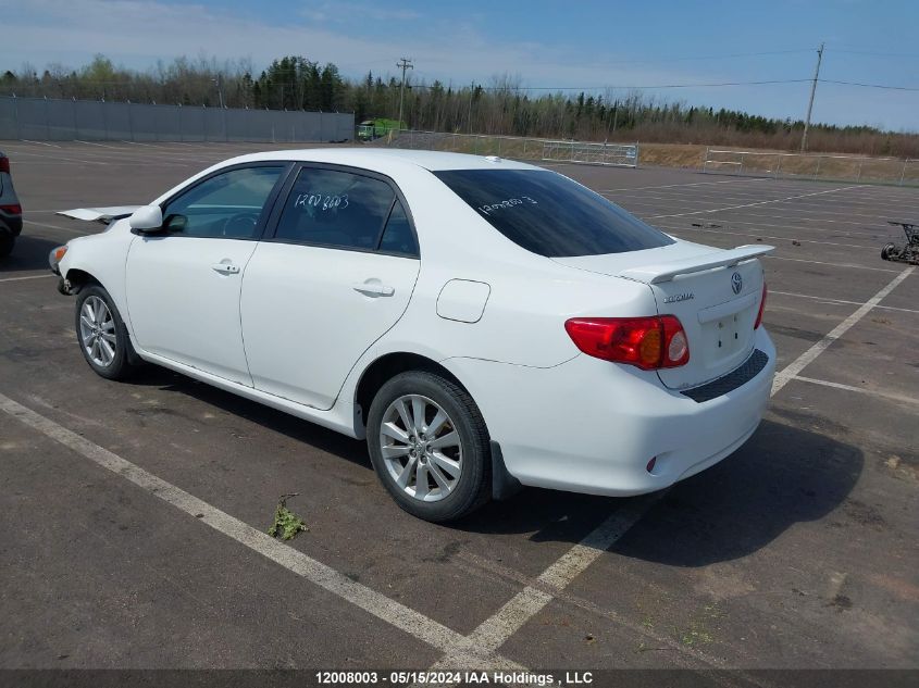 2009 Toyota Corolla S/Le/Xle VIN: 2T1BU40E69C173878 Lot: 12008003