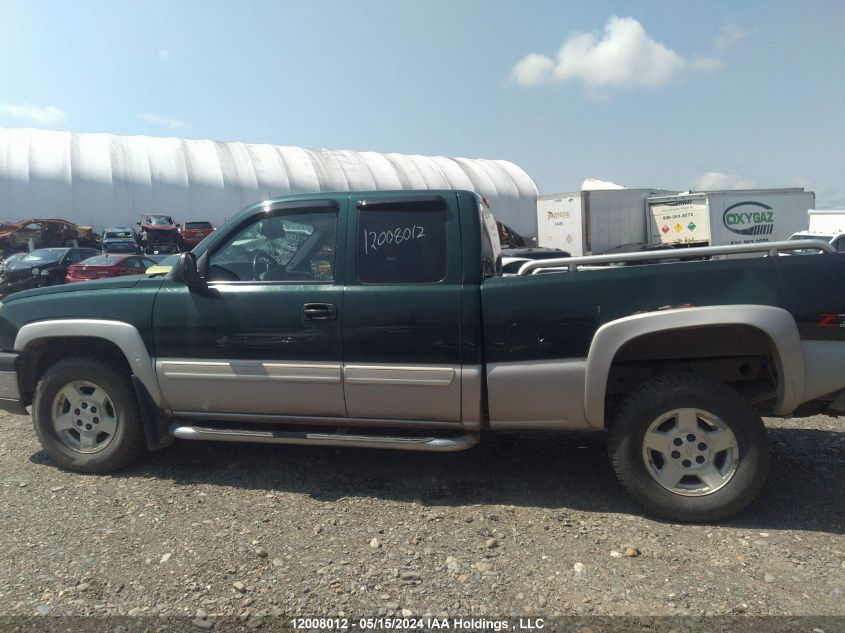 2005 Chevrolet Silverado 1500 VIN: 1GCEK19B55Z203124 Lot: 12008012