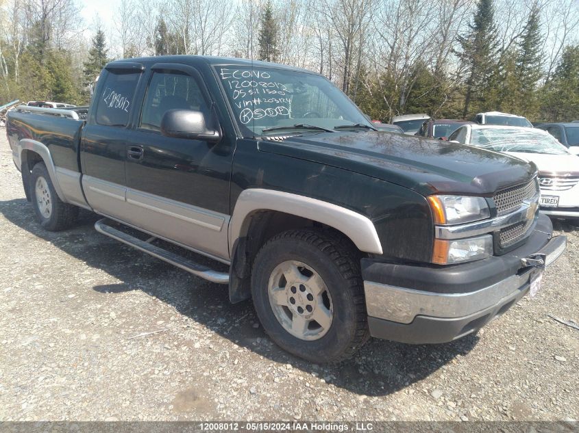 2005 Chevrolet Silverado 1500 VIN: 1GCEK19B55Z203124 Lot: 12008012