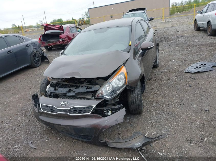2015 Kia Rio VIN: KNADN5A34F6995913 Lot: 12008014