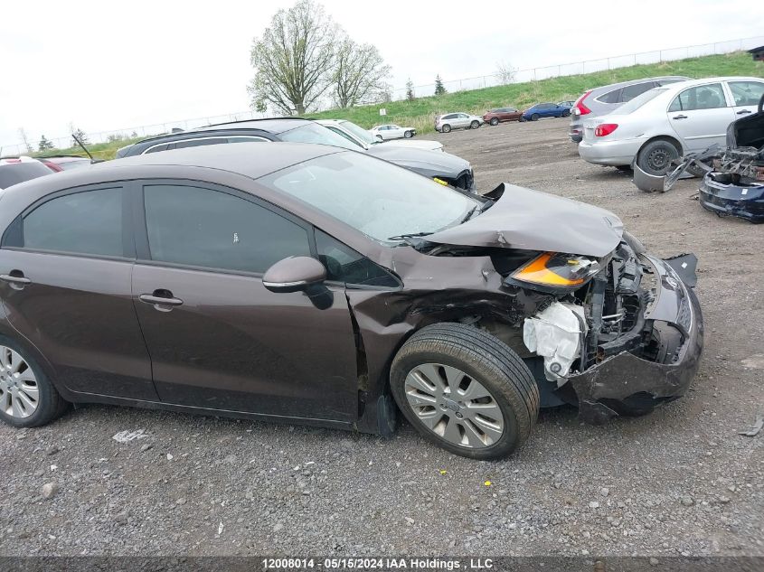 2015 Kia Rio VIN: KNADN5A34F6995913 Lot: 12008014