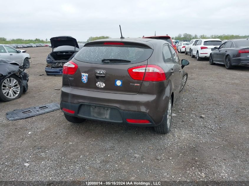 2015 Kia Rio VIN: KNADN5A34F6995913 Lot: 12008014