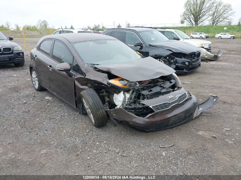 2015 Kia Rio VIN: KNADN5A34F6995913 Lot: 12008014