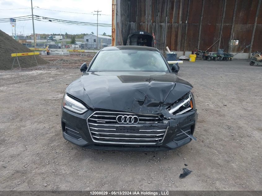 2019 Audi A5 Sportback VIN: WAUANCF56KA006115 Lot: 12008029