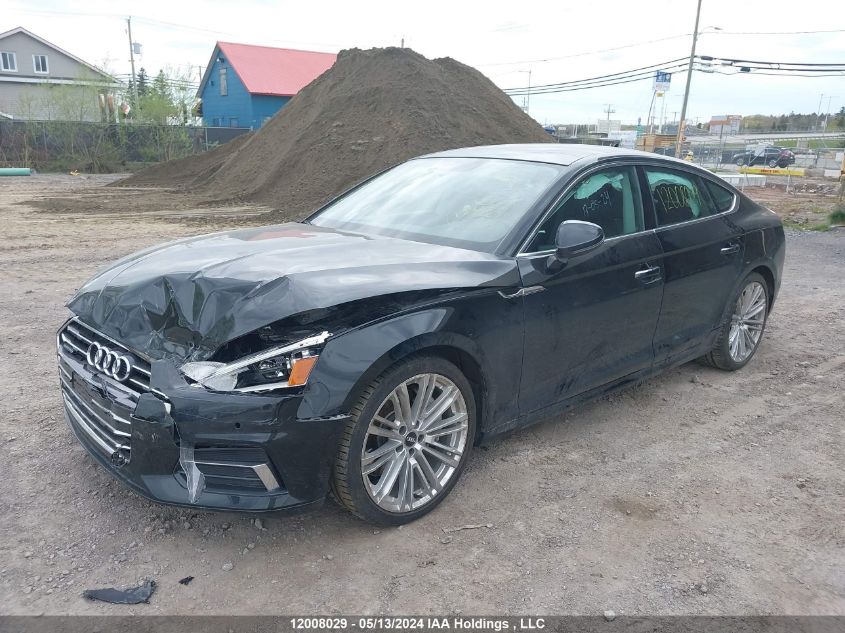 2019 Audi A5 Sportback VIN: WAUANCF56KA006115 Lot: 12008029