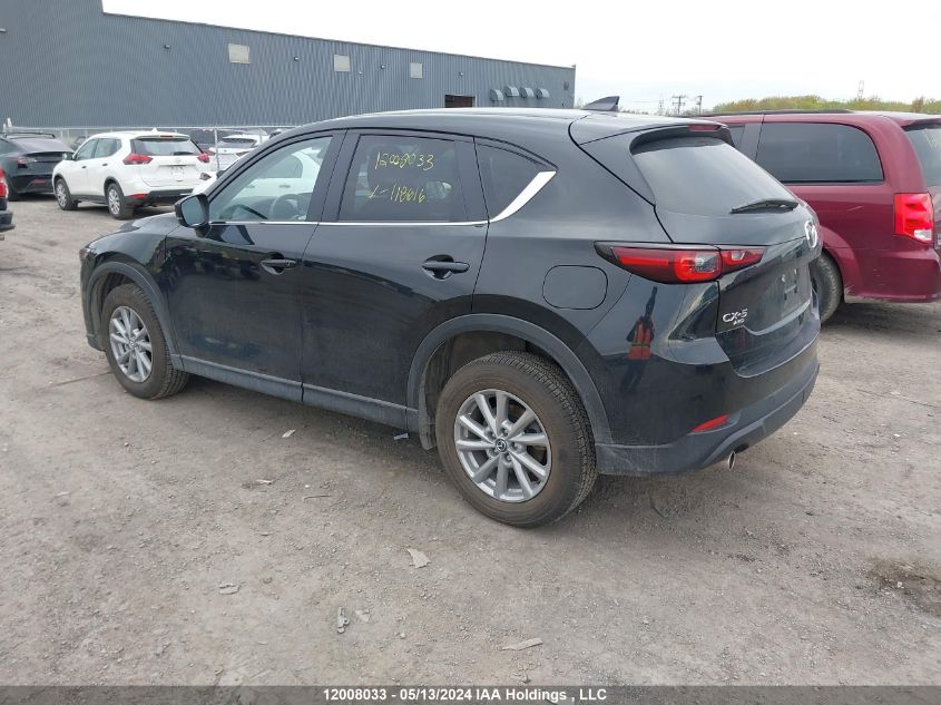 2023 Mazda Cx-5 VIN: JM3KFBCM9P0118616 Lot: 12008033